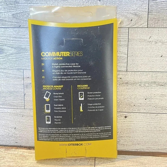 OtterBox Commuter Case for Samsung GALAXY Note 4 NIB Open Box Pink/White Case - Picture 2 of 3